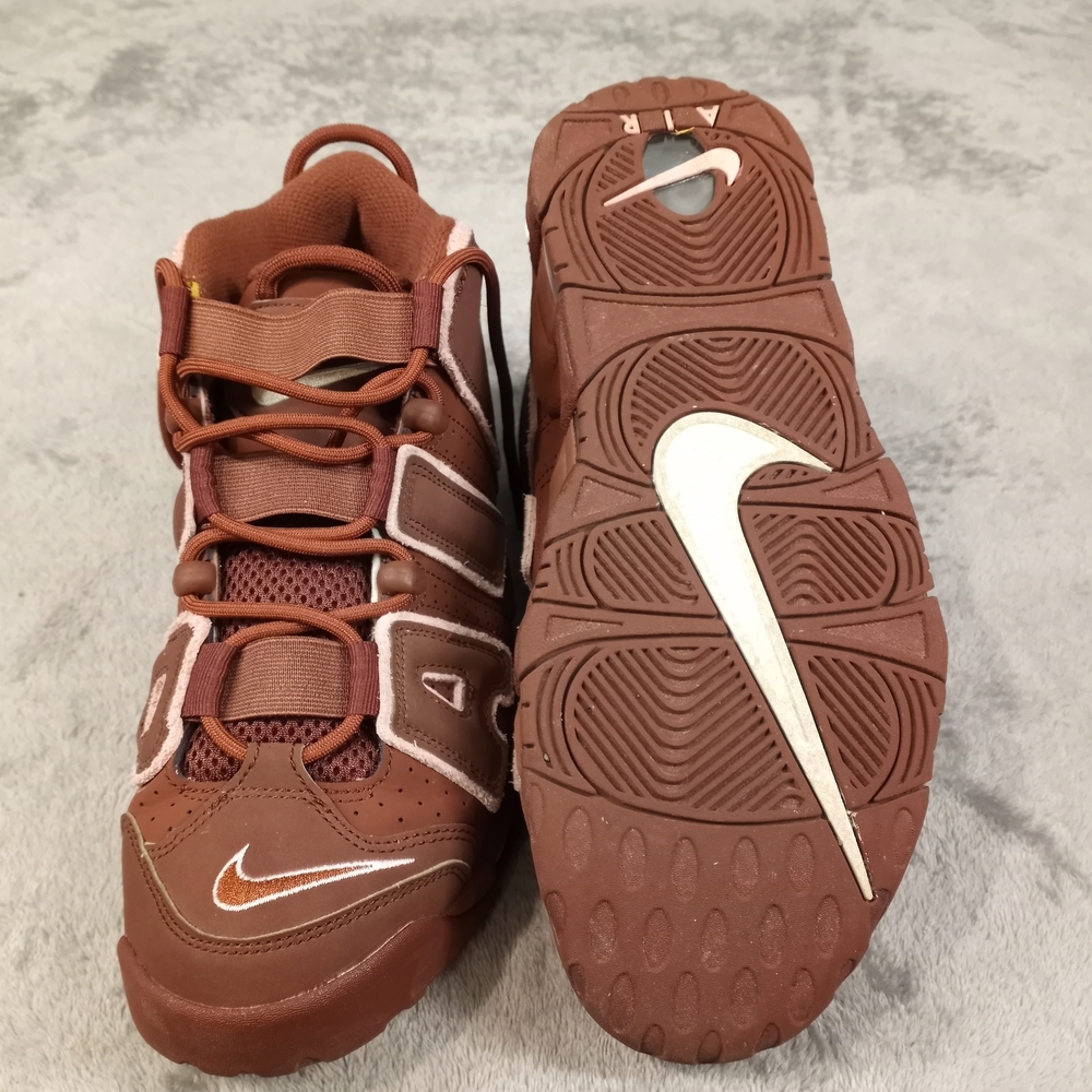 NIKE Men's MORE UPTEMPO 96 "DARK PONY-PINK SZ 8 - Picture 8 of 12